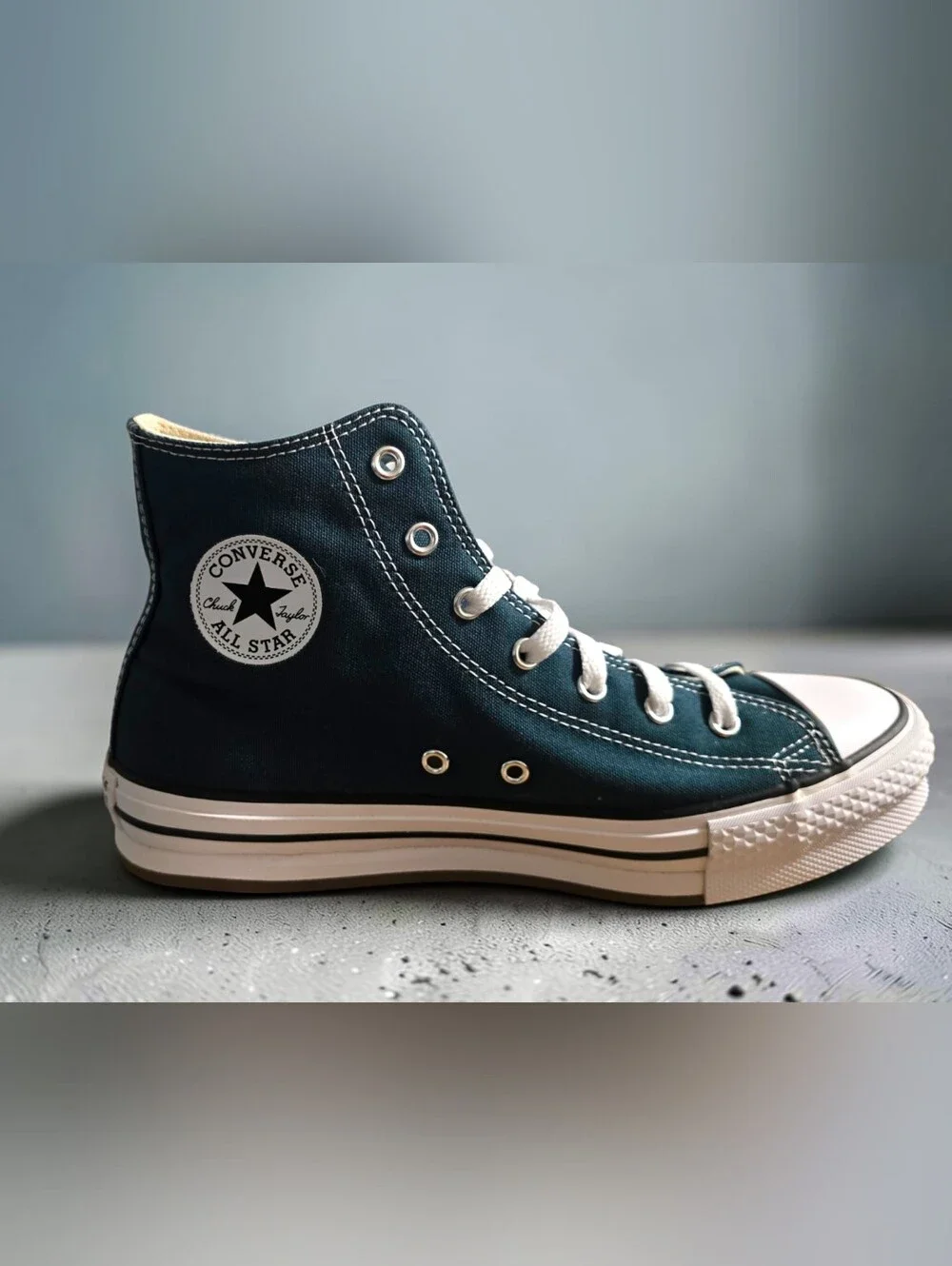 Converse EVA Lift Darkly Jade Big Kids 7 New Damaged Box